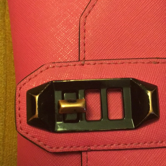 EUC Hot Pink Rebecca Minkoff Trifold Wallet - Picture 3 of 8